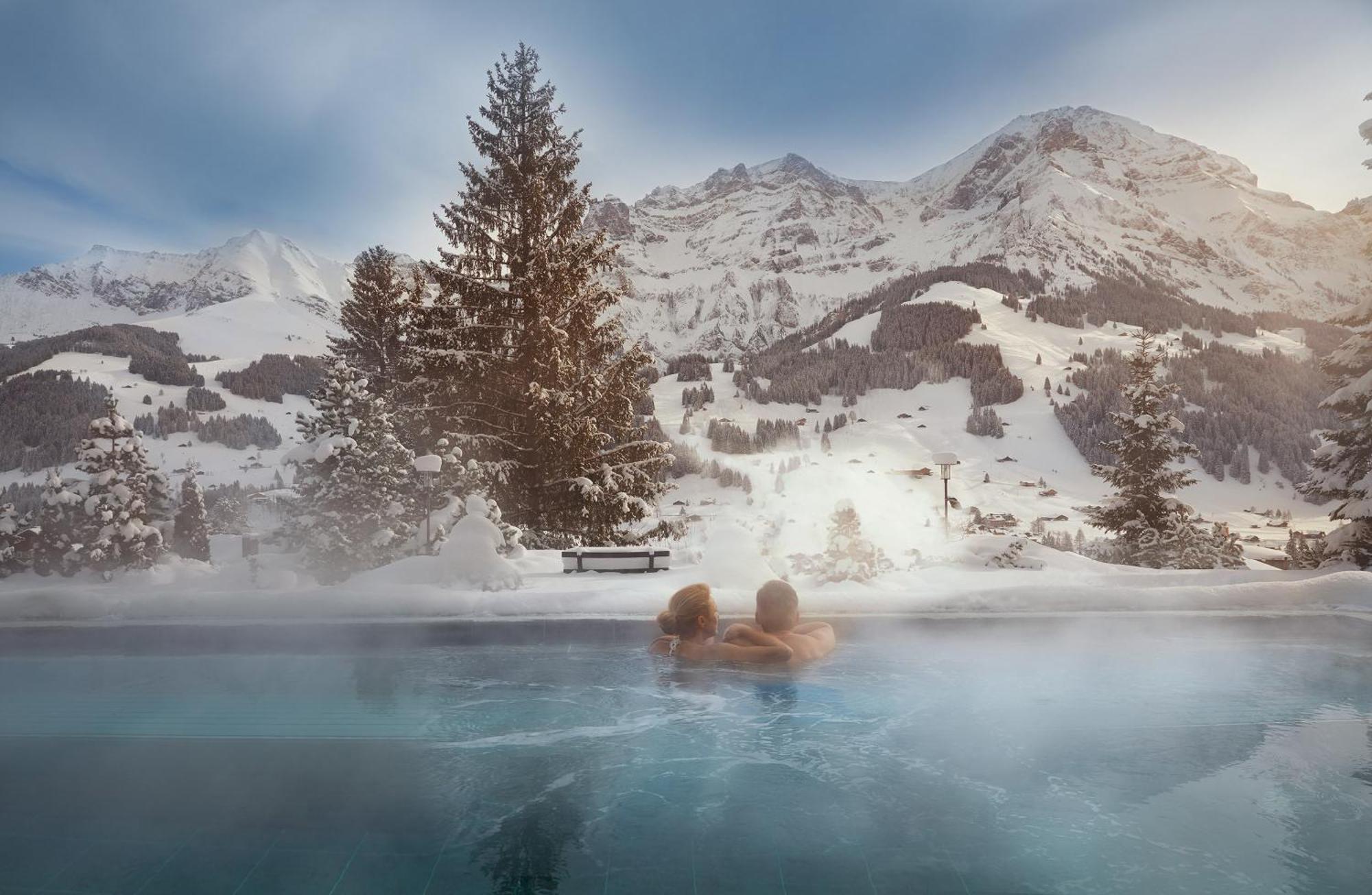 Bellevue Parkhotel & Spa - Relais & Chateaux Adelboden Exteriér fotografie