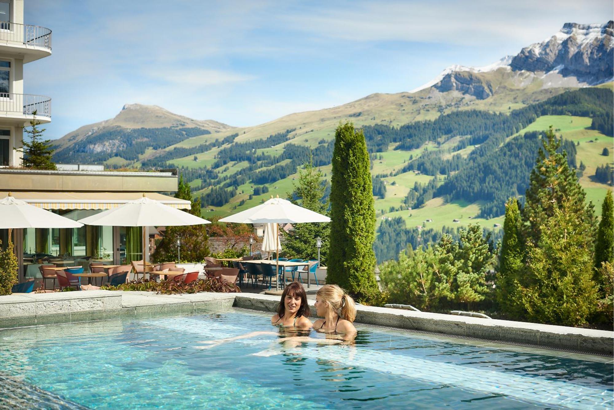 Bellevue Parkhotel & Spa - Relais & Chateaux Adelboden Exteriér fotografie
